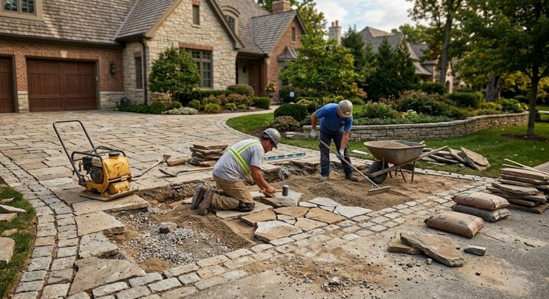 Brick Driveway Repair in Oakland, CA