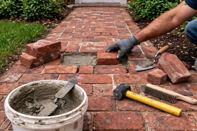 Brick Pathway Repair in Oakland, CA