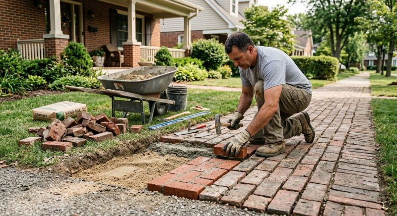 Brick Pathway Repair in Oakland, CA