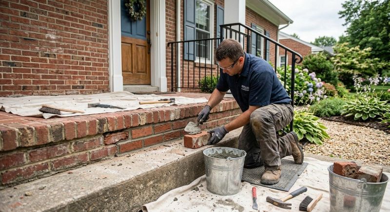 Brick Stairs Repair in San Francisco, CA