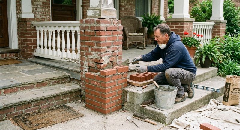 Brick Stairs Repair in San Francisco County, CA