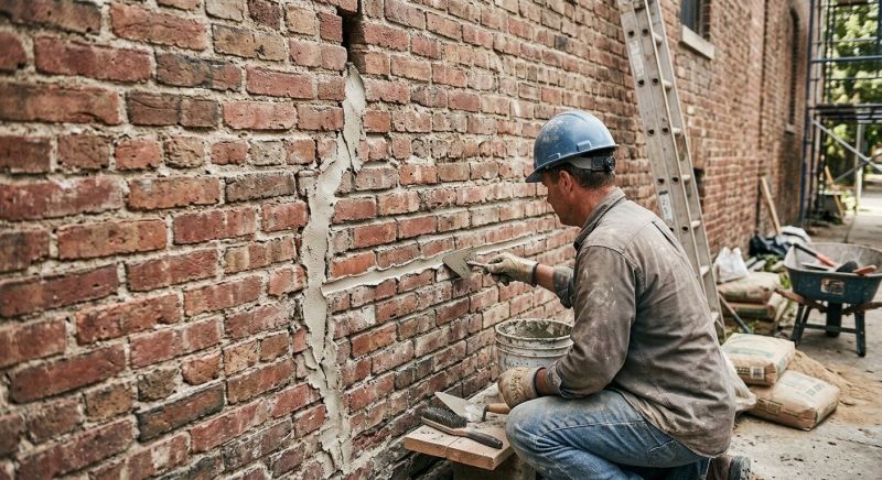 Brick Wall Repair in Clayton, CA