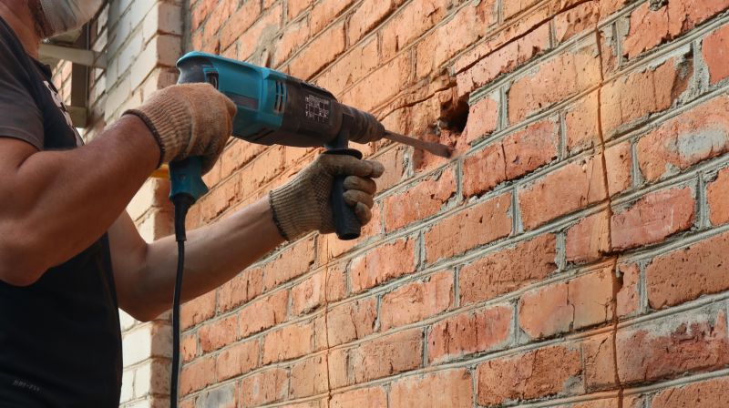 Brick Wall Repair in Redwood City, CA