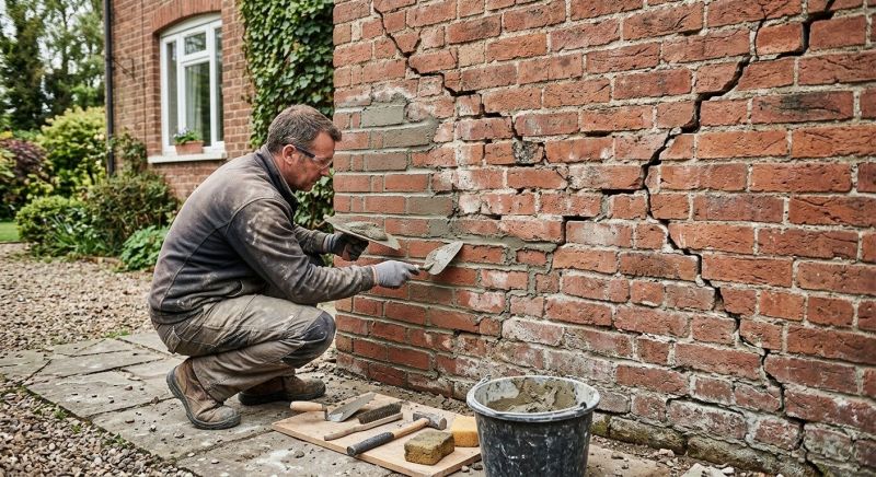 Brick Wall Repair in San Leandro, CA