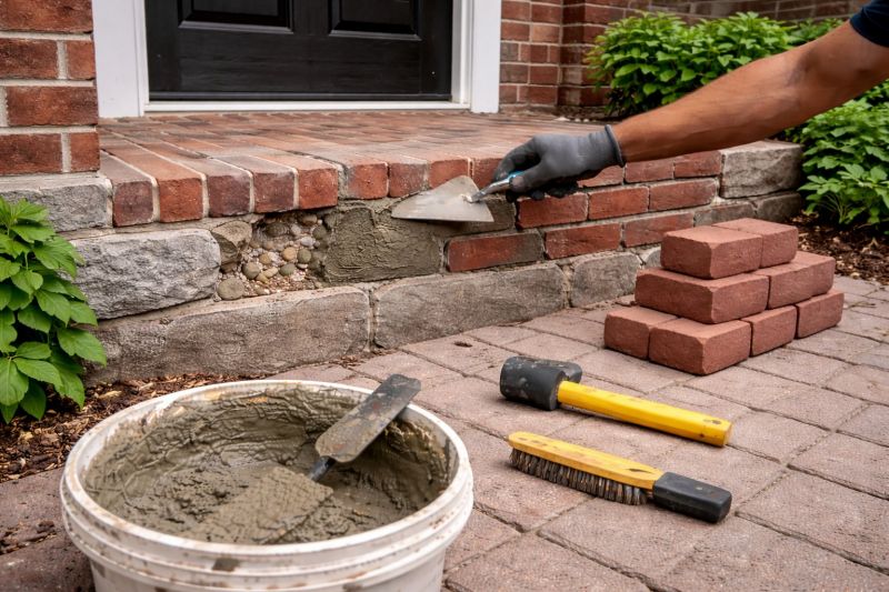 Masonry Repair in Menlo Park, CA