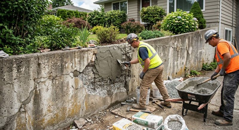 Retaining Wall Repair in Clayton, CA