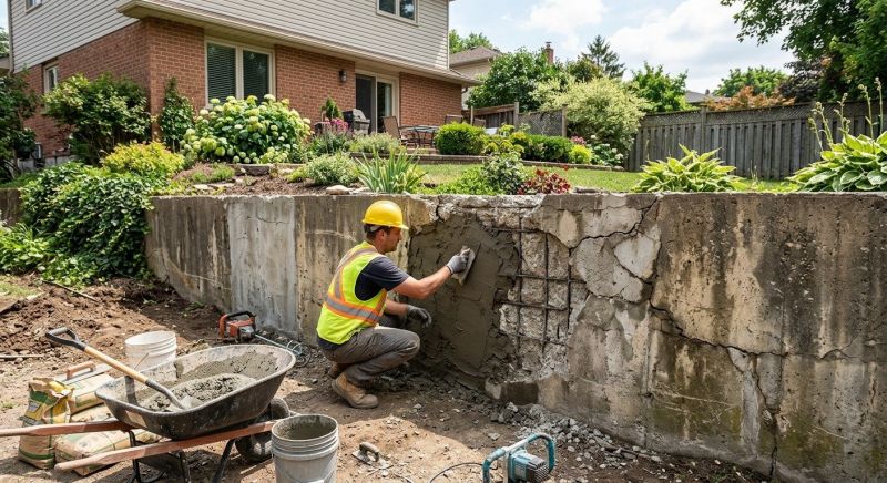 Retaining Wall Repair in Vallejo, CA