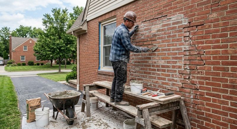 Stone Masonry Repair in Belmont, CA