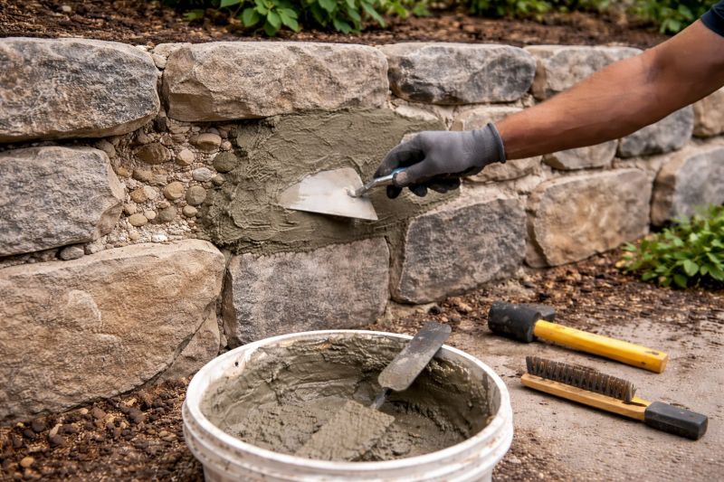 Stone Masonry Repair in Danville, CA