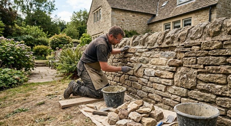 Stone Masonry Repair in San Anselmo, CA